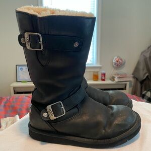 UGG Black Kensington Boots